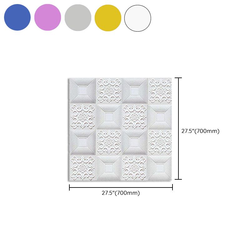 Wall Ceiling Glam Peel and Stick Waterproof Faux Brick Living Room Wall Panel (10-Pack) Clearhalo 'Flooring 'Home Improvement' 'home_improvement' 'home_improvement_wall_paneling' 'Wall Paneling' 'wall_paneling' 'Walls & Ceilings' Walls and Ceiling' 1200x1200_e608340c-7629-427f-979e-fdf5bd8cca5f