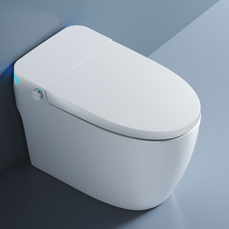 White Elongated Floor Mount Bidet All-In-One Smart Bidet with Heated Seat Clearhalo 'Bathroom Remodel & Bathroom Fixtures' 'Bidets' 'Home Improvement' 'home_improvement' 'home_improvement_bidets' 'Toilets & Bidets' 1200x1200_e69f1702-3177-4b2b-be16-4ab8a8b59781