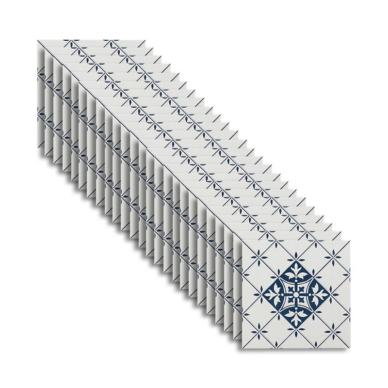 Square 7.87"x7.87" Ceramic Tile Patterned Singular Tile for Floor Clearhalo 'Floor Tiles & Wall Tiles' 'floor_tiles_wall_tiles' 'Flooring 'Home Improvement' 'home_improvement' 'home_improvement_floor_tiles_wall_tiles' Walls and Ceiling' 1200x1200_e6c491c2-8f29-4dfa-99d3-7e078155106f