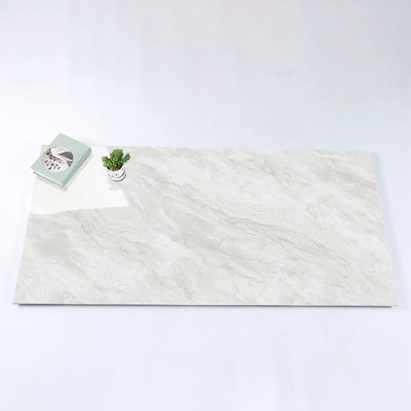 Marbling Floor Tile Slip Resistant Polished Rectangle Singular Tile Clearhalo 'Floor Tiles & Wall Tiles' 'floor_tiles_wall_tiles' 'Flooring 'Home Improvement' 'home_improvement' 'home_improvement_floor_tiles_wall_tiles' Walls and Ceiling' 1200x1200_e7a41ab4-31a4-4929-898a-01f611377c5f