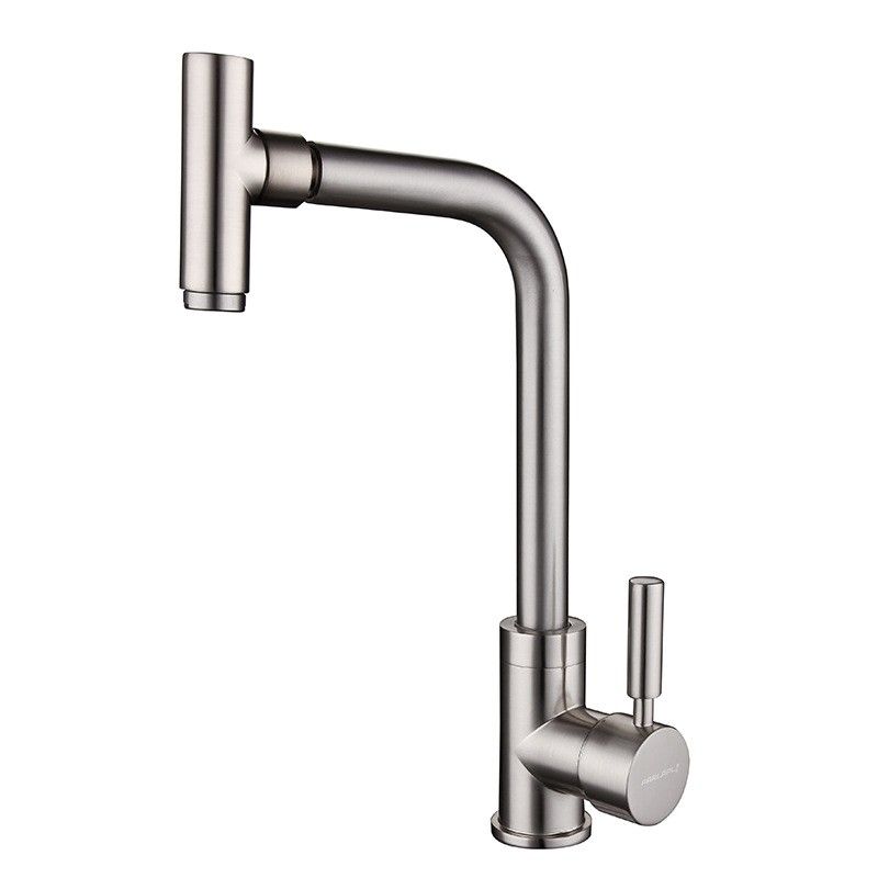 Modern Lead Free Water Filler One Handle High Arch Kitchen Faucet Clearhalo 'Home Improvement' 'home_improvement' 'home_improvement_kitchen_faucets' 'Kitchen Faucets' 'Kitchen Remodel & Kitchen Fixtures' 'Kitchen Sinks & Faucet Components' 'kitchen_faucets' 1200x1200_e7b6f10e-6379-42e0-993b-928c2edd0b48