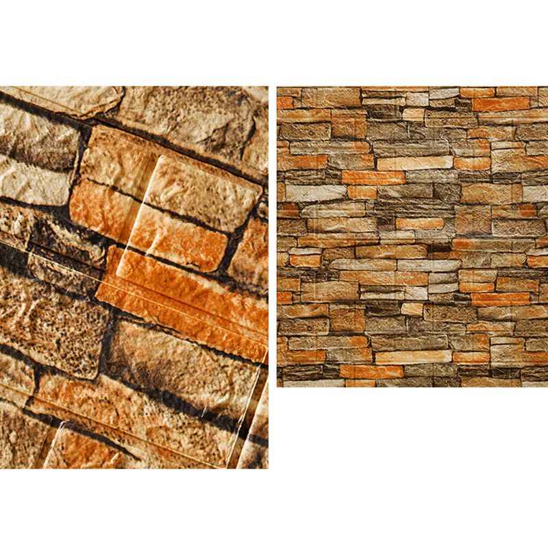 3D Artificial Brick Wall Panel Industrial Style Home Living Room Wall Plate(10-Pack) Clearhalo 'Flooring 'Home Improvement' 'home_improvement' 'home_improvement_wall_paneling' 'Wall Paneling' 'wall_paneling' 'Walls & Ceilings' Walls and Ceiling' 1200x1200_e7da05a1-63ff-4cb7-8602-f8b0f233c626