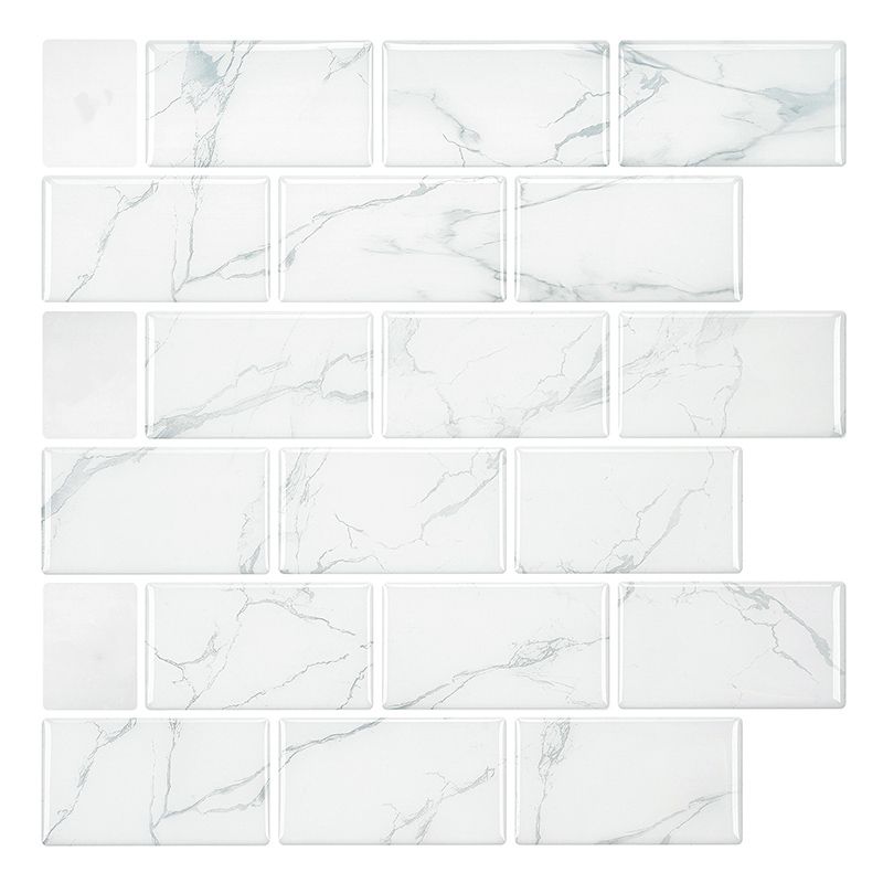 Mosaic Tile Peel & Stick Tile Pvc Kitchen Backsplash Peel and Stick Wall Tile Clearhalo 'Flooring 'Home Improvement' 'home_improvement' 'home_improvement_peel_stick_blacksplash' 'Peel & Stick Backsplash Tile' 'peel_stick_blacksplash' 'Walls & Ceilings' Walls and Ceiling' 1200x1200_e8324f22-2565-48d5-8261-5d0652cc4ac3