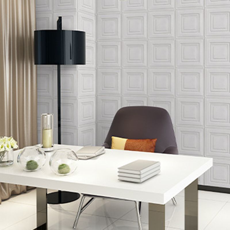 Contemporary Wall Plank 3D Brick Wall Panels, Waterproof Set of 2 Clearhalo 'Flooring 'Home Improvement' 'home_improvement' 'home_improvement_wall_paneling' 'Wall Paneling' 'wall_paneling' 'Walls & Ceilings' Walls and Ceiling' 1200x1200_e858cb68-3678-4296-8d9d-14d0e518b6b6