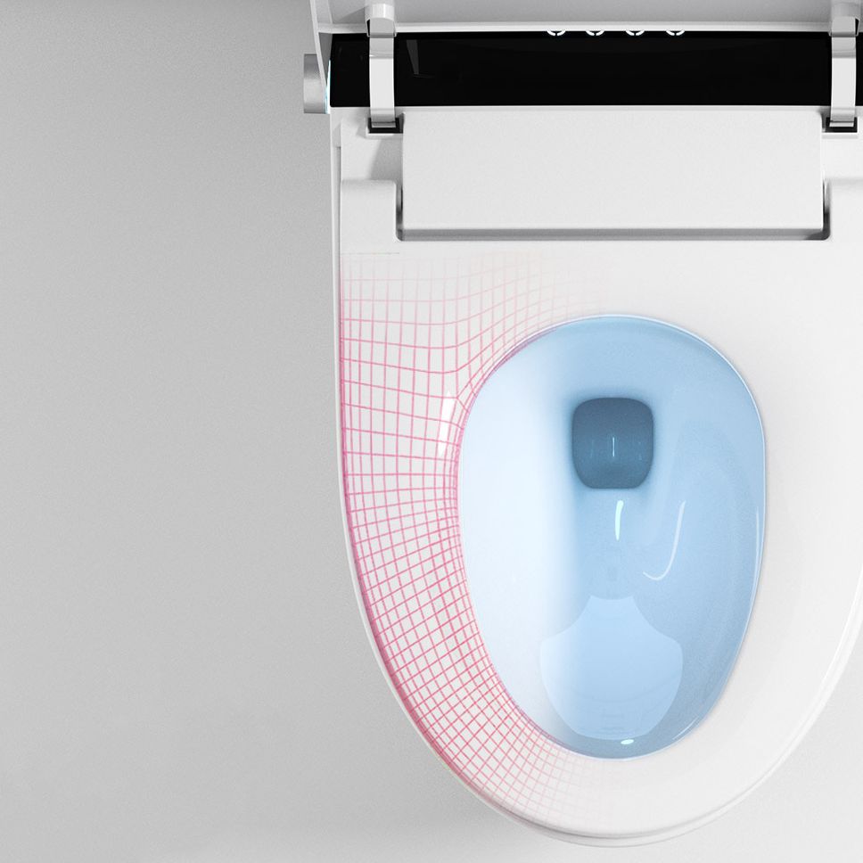 Modern Siphon Jet One Piece Toilet Bowl White Heated Seat Urine Toilet with Toilet Seat Clearhalo 'Bathroom Remodel & Bathroom Fixtures' 'Home Improvement' 'home_improvement' 'home_improvement_toilets' 'Toilets & Bidets' 'Toilets' 1200x1200_e866ec99-1d37-420d-b9b2-2b2664dae449