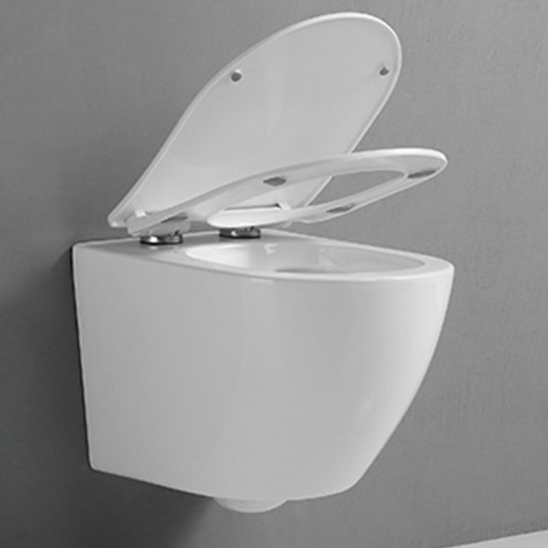 Contemporary One Piece Toilet Bowl Wall Mount Porcelain Urine Toilet Clearhalo 'Bathroom Remodel & Bathroom Fixtures' 'Home Improvement' 'home_improvement' 'home_improvement_toilets' 'Toilets & Bidets' 'Toilets' 1200x1200_e87317ce-c461-44e9-807e-9b51c37d81f2