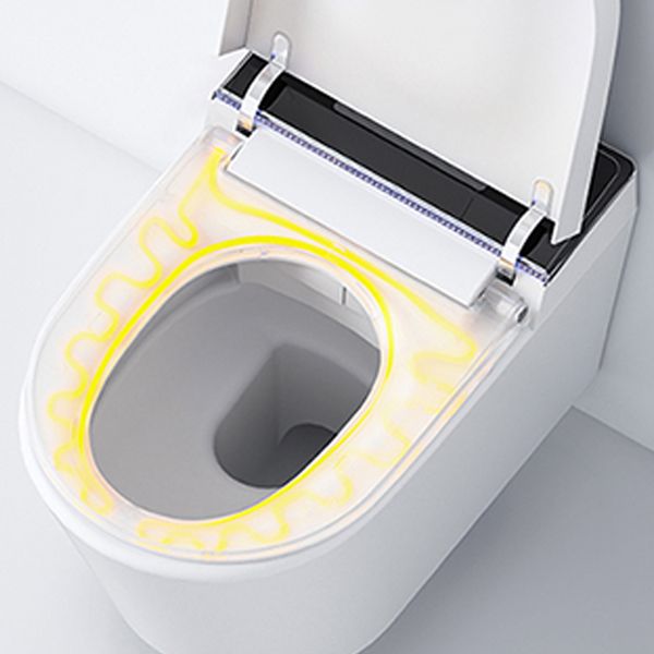 Modern Floor Standing Bidet White Ceramic with Bidet And Seat Horizontal Clearhalo 'Bathroom Remodel & Bathroom Fixtures' 'Bidets' 'Home Improvement' 'home_improvement' 'home_improvement_bidets' 'Toilets & Bidets' 1200x1200_e8a42475-d519-47d4-a11c-a9b5555d0317