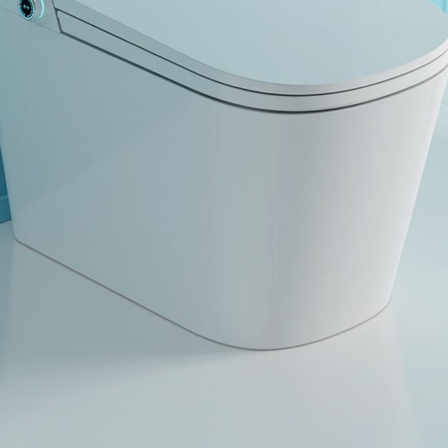 White Smart Toilet Elongated Antimicrobial Floor Standing Bidet Clearhalo 'Bathroom Remodel & Bathroom Fixtures' 'Bidets' 'Home Improvement' 'home_improvement' 'home_improvement_bidets' 'Toilets & Bidets' 1200x1200_e8f566c4-24f1-4c60-8851-7b0d15de0099