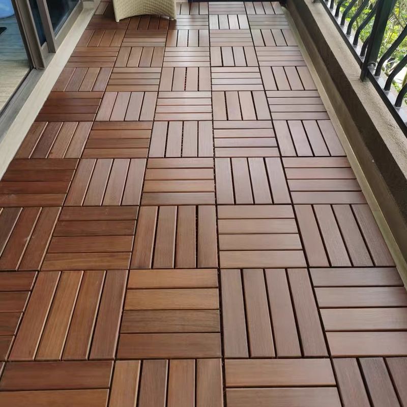 Tradition Hardwood Flooring Solid Wood Square Hardwood Deck Tiles Clearhalo 'Flooring 'Hardwood Flooring' 'hardwood_flooring' 'Home Improvement' 'home_improvement' 'home_improvement_hardwood_flooring' Walls and Ceiling' 1200x1200_e927c5cc-cdbc-4304-bdf4-1772e4099a82