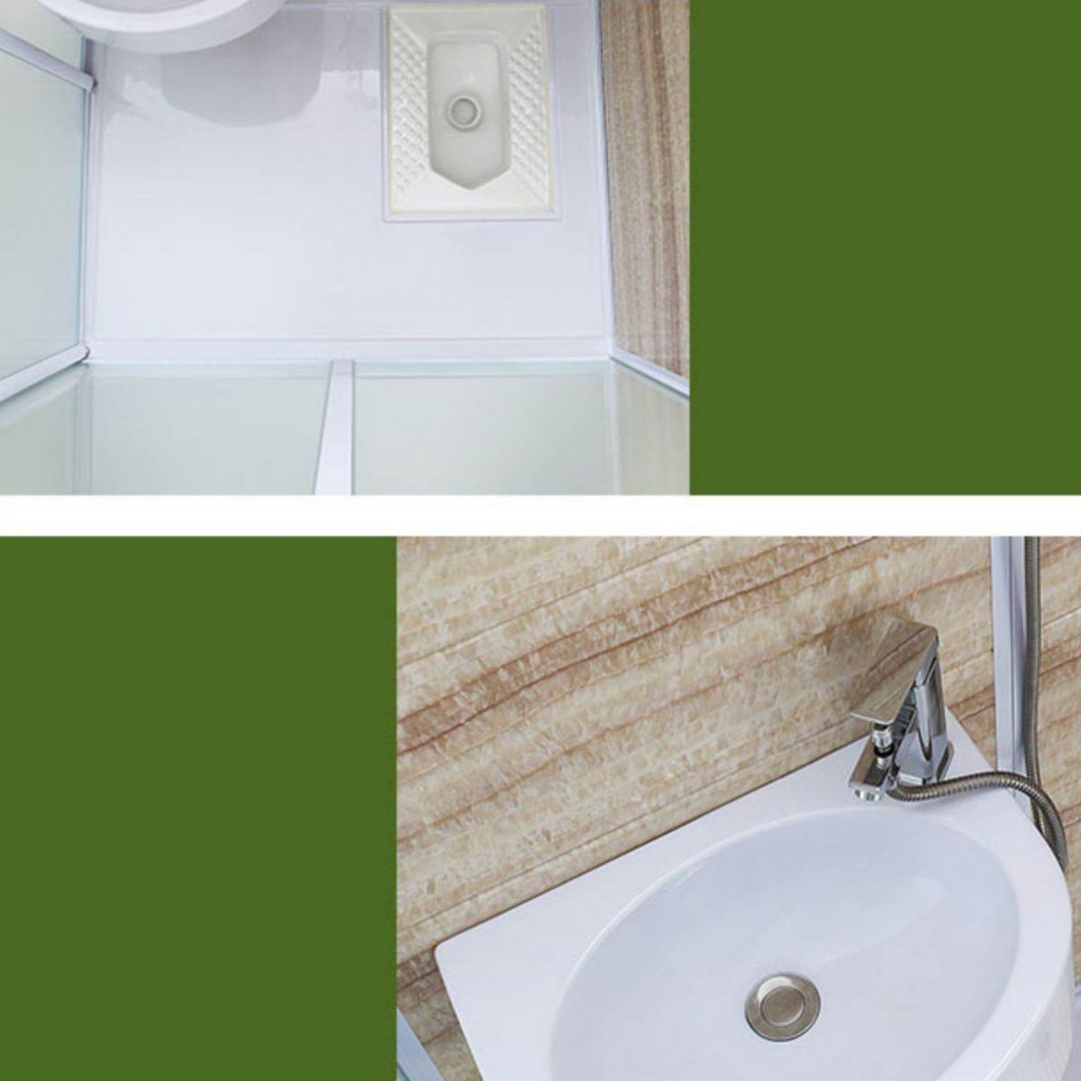 Rectangle Tempered Glass Shower Stall Frosted Semi-Frameless Shower Stall Clearhalo 'Bathroom Remodel & Bathroom Fixtures' 'Home Improvement' 'home_improvement' 'home_improvement_shower_stalls_enclosures' 'Shower Stalls & Enclosures' 'shower_stalls_enclosures' 'Showers & Bathtubs' 1200x1200_e9605837-9bca-4498-b584-4d2759c60ce6