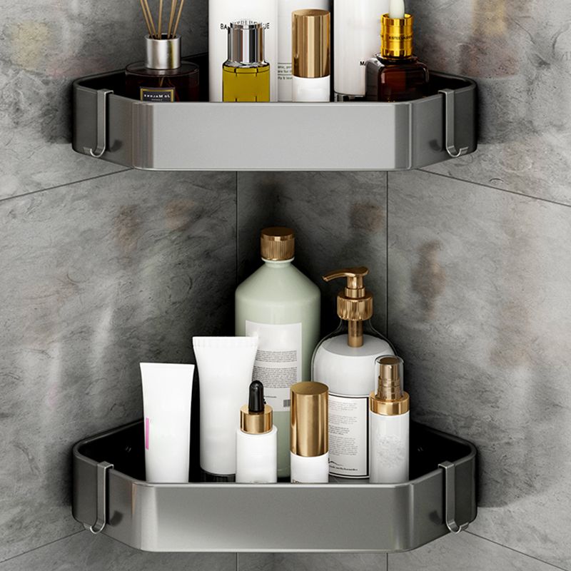 Matte Gray Bathroom Hardware Set Modern Bathroom Accessory Kit Clearhalo 'Bathroom Hardware Sets' 'Bathroom Hardware' 'Bathroom Remodel & Bathroom Fixtures' 'bathroom_hardware_sets' 'Home Improvement' 'home_improvement' 'home_improvement_bathroom_hardware_sets' 1200x1200_e9abb5b3-2823-4e80-b839-d4246ec239f5