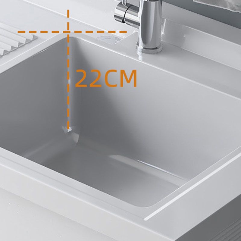 Metal Freestanding Faucet Included Bathroom Sink Vanity with Sink Clearhalo 'Bathroom Remodel & Bathroom Fixtures' 'Bathroom Vanities' 'bathroom_vanities' 'Home Improvement' 'home_improvement' 'home_improvement_bathroom_vanities' 1200x1200_ea61b2f8-7a18-4132-9a65-e477205373d5