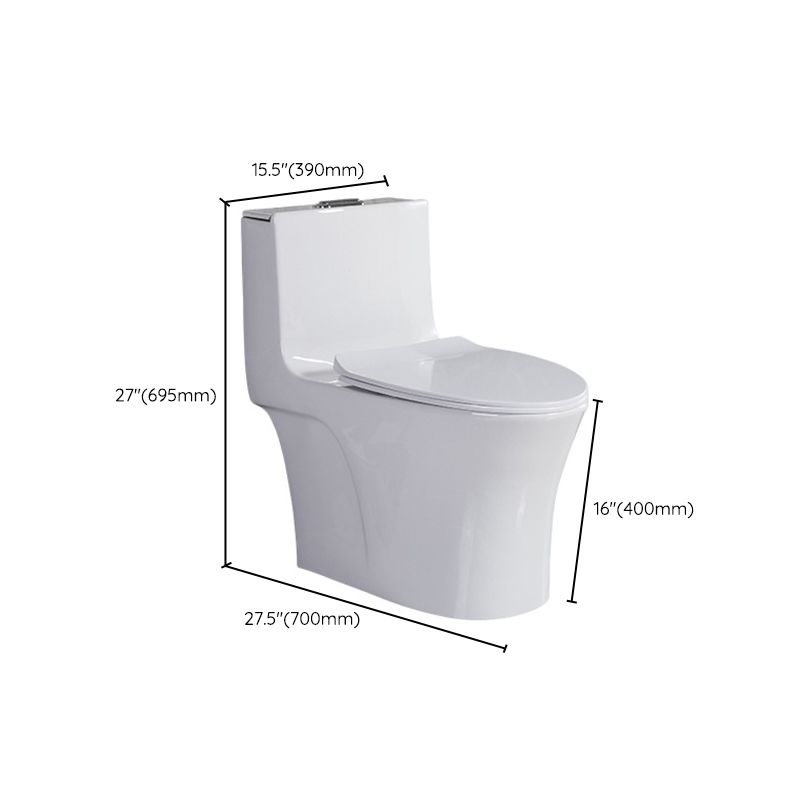Modern Siphon Jet Toilet Floor Mount Flush Toilet with Toilet Seat Clearhalo 'Bathroom Remodel & Bathroom Fixtures' 'Home Improvement' 'home_improvement' 'home_improvement_toilets' 'Toilets & Bidets' 'Toilets' 1200x1200_eaa6a9ed-e6c1-494a-a248-bb28325f2c67
