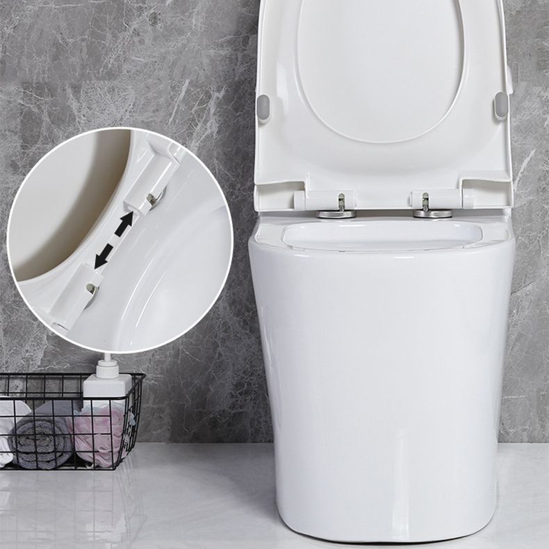 Modern Siphon Jet Toilet Floor Mount Flush Toilet with Toilet Seat Clearhalo 'Bathroom Remodel & Bathroom Fixtures' 'Home Improvement' 'home_improvement' 'home_improvement_toilets' 'Toilets & Bidets' 'Toilets' 1200x1200_eaf2c507-351d-4e86-b5ea-1c84fde88805