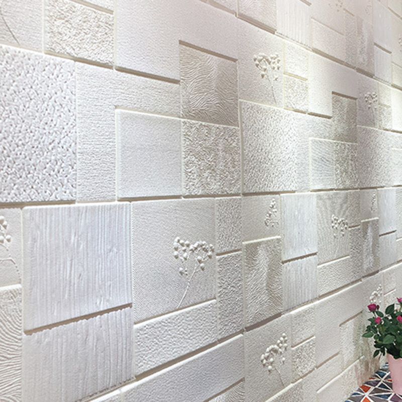 Industrial Wall Plank 3D Brick Bathroom Living Room Wall Panels Set of 1 Clearhalo 'Flooring 'Home Improvement' 'home_improvement' 'home_improvement_wall_paneling' 'Wall Paneling' 'wall_paneling' 'Walls & Ceilings' Walls and Ceiling' 1200x1200_eb8671e9-4deb-4022-a719-c4df7f8edb80