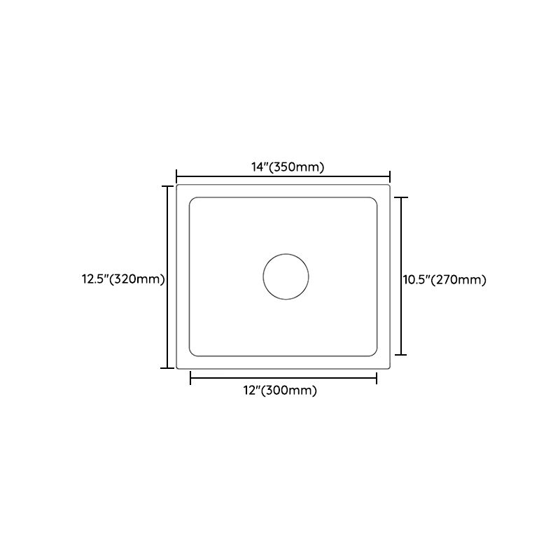 Quartz Kitchen Sink Contemporary Rectangular Shape Kitchen Sink with 1-Bowl Clearhalo 'Home Improvement' 'home_improvement' 'home_improvement_kitchen_sinks' 'Kitchen Remodel & Kitchen Fixtures' 'Kitchen Sinks & Faucet Components' 'Kitchen Sinks' 'kitchen_sinks' 1200x1200_ec0e7d47-d30c-4a44-8f89-81c27ee61837