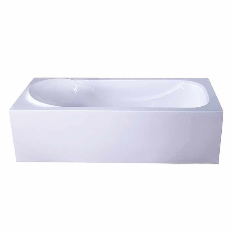 Bathroom Acrylic Tub with Internal Drain Soaking Stand Alone Bath Tub Clearhalo 'Bathroom Remodel & Bathroom Fixtures' 'Bathtubs' 'Home Improvement' 'home_improvement' 'home_improvement_bathtubs' 'Showers & Bathtubs' 1200x1200_ec86cc07-c35a-481e-8316-362b38a9f9aa