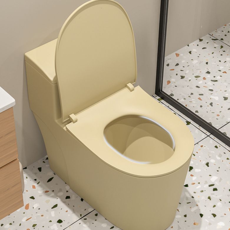 Traditional Skirted Toilet Floor Mount One-Piece Flush Toilet with Slow Close Seat Clearhalo 'Bathroom Remodel & Bathroom Fixtures' 'Home Improvement' 'home_improvement' 'home_improvement_toilets' 'Toilets & Bidets' 'Toilets' 1200x1200_ec9ad1ff-181b-4f00-997b-05bd9c8a7076