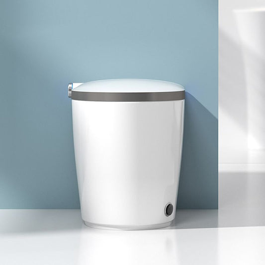 White Elongated Antimicrobial Floor Standing Bidet with Heated Seat Clearhalo 'Bathroom Remodel & Bathroom Fixtures' 'Bidets' 'Home Improvement' 'home_improvement' 'home_improvement_bidets' 'Toilets & Bidets' 1200x1200_eca912ab-8bdf-4cb9-8d34-ac3a80da549b