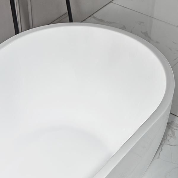 Modern White Acrylic Bath Tub Oval Freestanding Bathtub for Home Clearhalo 'Bathroom Remodel & Bathroom Fixtures' 'Bathtubs' 'Home Improvement' 'home_improvement' 'home_improvement_bathtubs' 'Showers & Bathtubs' 1200x1200_ecd9139e-4efe-4bad-adec-2c2d22b4d6e6