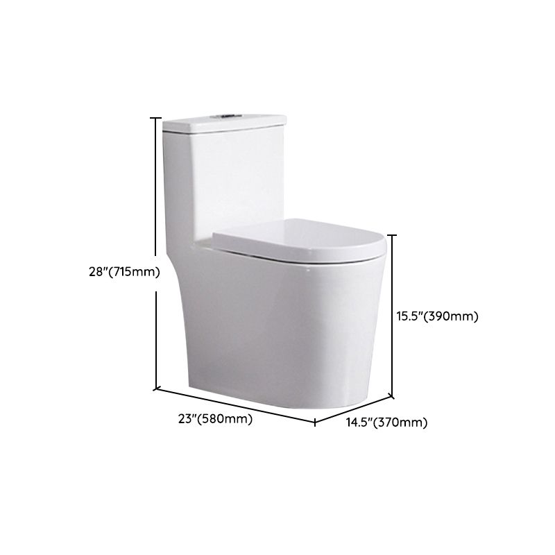 One-Piece Toilet Flush Toilet Floor Mounted UF Siphon Jet Toilet Bowl Clearhalo 'Bathroom Remodel & Bathroom Fixtures' 'Home Improvement' 'home_improvement' 'home_improvement_toilets' 'Toilets & Bidets' 'Toilets' 1200x1200_ed01e193-ba52-4a49-8c37-16461c3b1a94