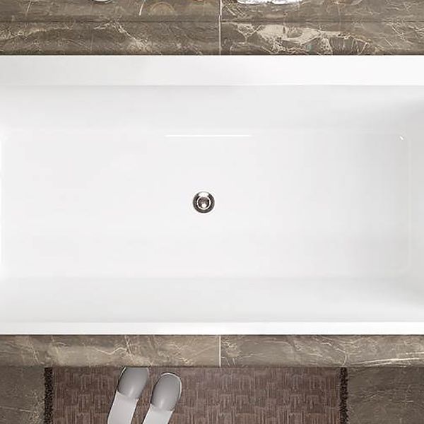 Drop in Soaking Bathtub Antique Finish Rectangular Modern Bath Tub Clearhalo 'Bathroom Remodel & Bathroom Fixtures' 'Bathtubs' 'Home Improvement' 'home_improvement' 'home_improvement_bathtubs' 'Showers & Bathtubs' 1200x1200_ed168683-1ae7-49df-ad7d-19f3742e58ba
