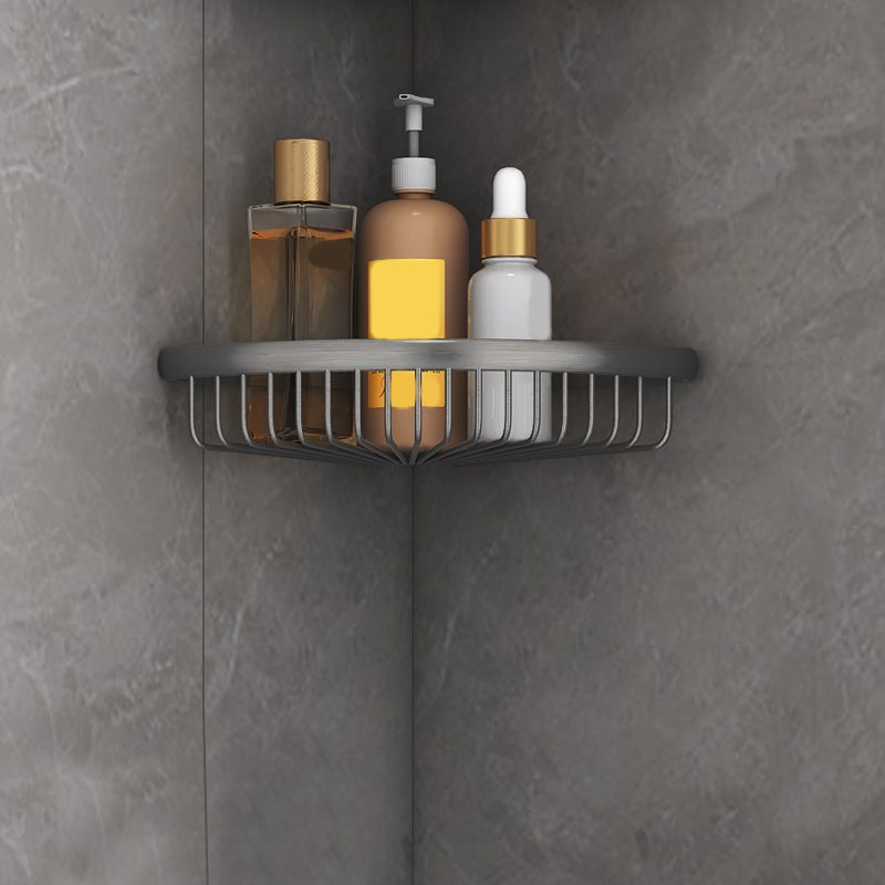 Matte Metal Bathroom Accessory Set 2 Piece Modern Bath Shelf Clearhalo 'Bathroom Hardware Sets' 'Bathroom Hardware' 'Bathroom Remodel & Bathroom Fixtures' 'bathroom_hardware_sets' 'Home Improvement' 'home_improvement' 'home_improvement_bathroom_hardware_sets' 1200x1200_ed38299a-176a-40f0-abb1-e74e6105c1bb