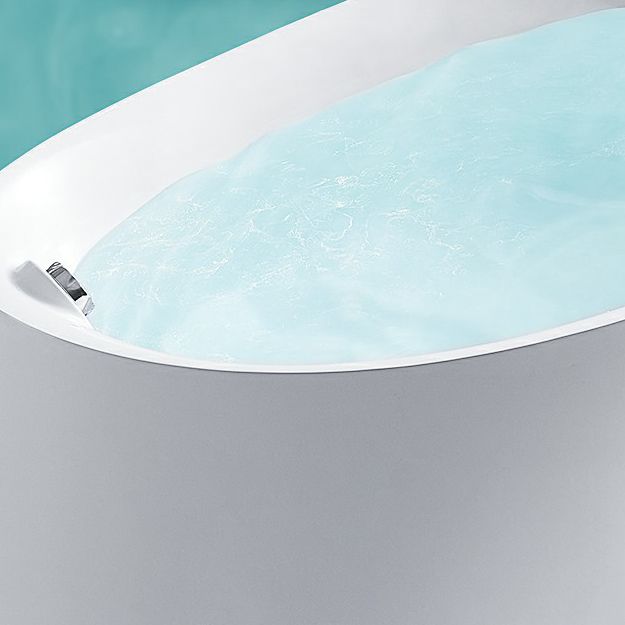 24.61-inch Tall Acrylic Bathtub Modern Freestanding Soaking Bathtub Clearhalo 'Bathroom Remodel & Bathroom Fixtures' 'Bathtubs' 'Home Improvement' 'home_improvement' 'home_improvement_bathtubs' 'Showers & Bathtubs' 1200x1200_edf34f11-722b-4d22-8b7a-9ae5cb1e5470