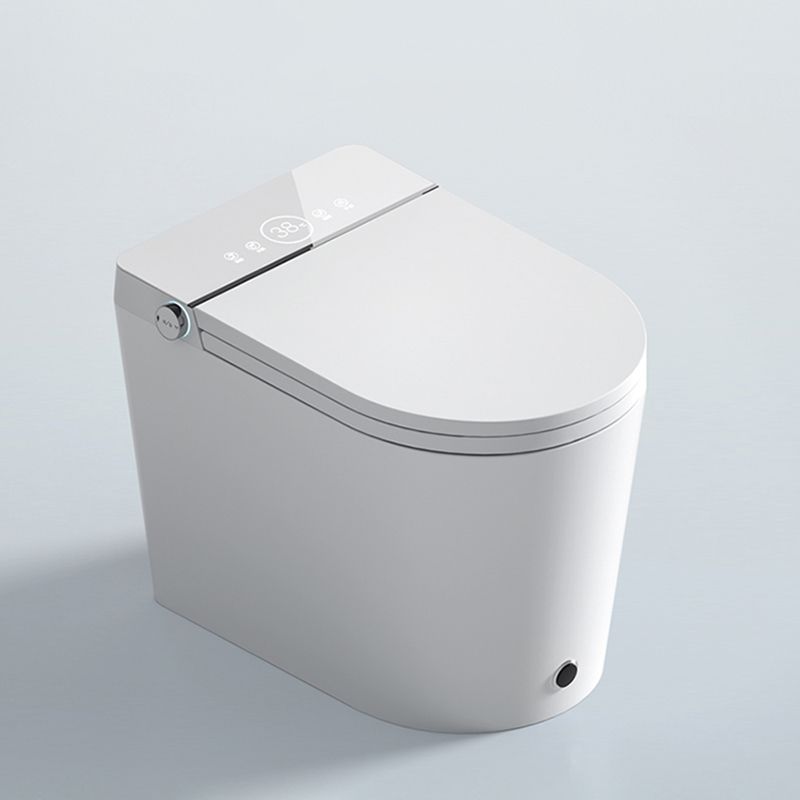 Contemporary White Temperature Control Bidet Elongated Toilet Seat Bidet with Heated Seat Clearhalo 'Bathroom Remodel & Bathroom Fixtures' 'Bidets' 'Home Improvement' 'home_improvement' 'home_improvement_bidets' 'Toilets & Bidets' 1200x1200_ee022f3d-a42d-4977-9401-db25fa1de479