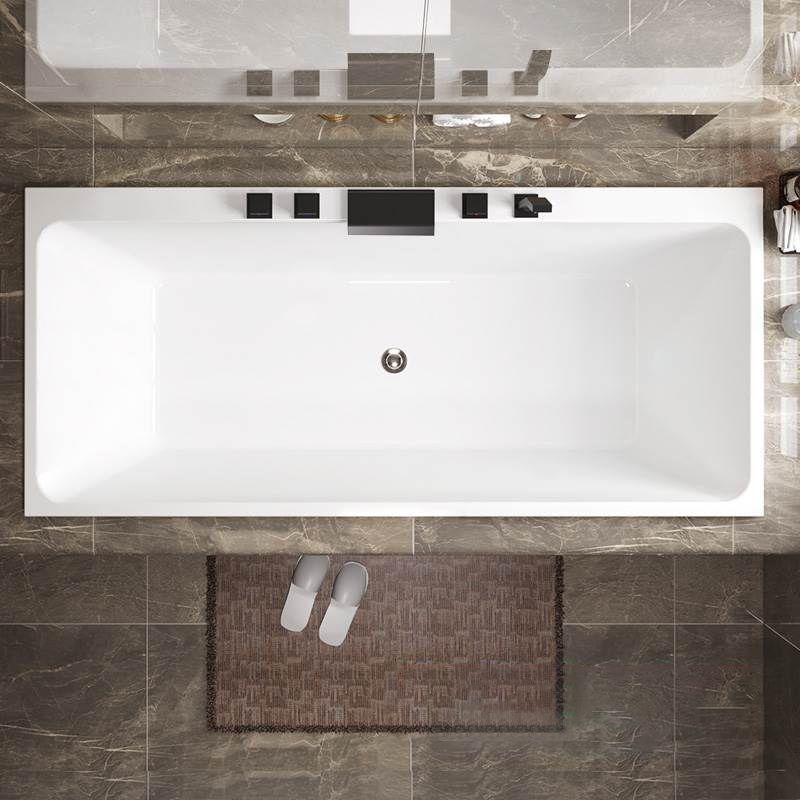 Drop in Soaking Bathtub Antique Finish Rectangular Modern Bath Tub Clearhalo 'Bathroom Remodel & Bathroom Fixtures' 'Bathtubs' 'Home Improvement' 'home_improvement' 'home_improvement_bathtubs' 'Showers & Bathtubs' 1200x1200_ee0d7bc5-b522-46d8-a80c-e563241e5bb0