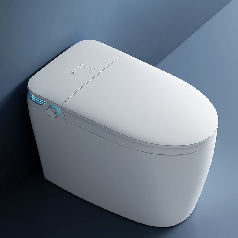 19.7" H Elongated Toilet Seat Bidet of Vitreous China with Heated Sea Clearhalo 'Bathroom Remodel & Bathroom Fixtures' 'Bidets' 'Home Improvement' 'home_improvement' 'home_improvement_bidets' 'Toilets & Bidets' 1200x1200_ee0e0689-b059-42c1-ae69-93f68528d067