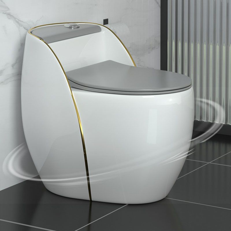 Modern Toilet Bowl Floor Mounted Porcelain Round All-In-One Flush Toilet Clearhalo 'Bathroom Remodel & Bathroom Fixtures' 'Home Improvement' 'home_improvement' 'home_improvement_toilets' 'Toilets & Bidets' 'Toilets' 1200x1200_ee30bb7c-934d-407e-a429-2757d6997bdd