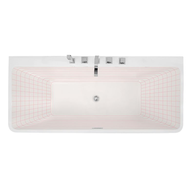 Acrylic Rectangular Bathtub Drop-in Soaking Bathtub , 29.53-inch Wide Clearhalo 'Bathroom Remodel & Bathroom Fixtures' 'Bathtubs' 'Home Improvement' 'home_improvement' 'home_improvement_bathtubs' 'Showers & Bathtubs' 1200x1200_ee6dbbeb-9177-431b-80ad-0fadd26af457