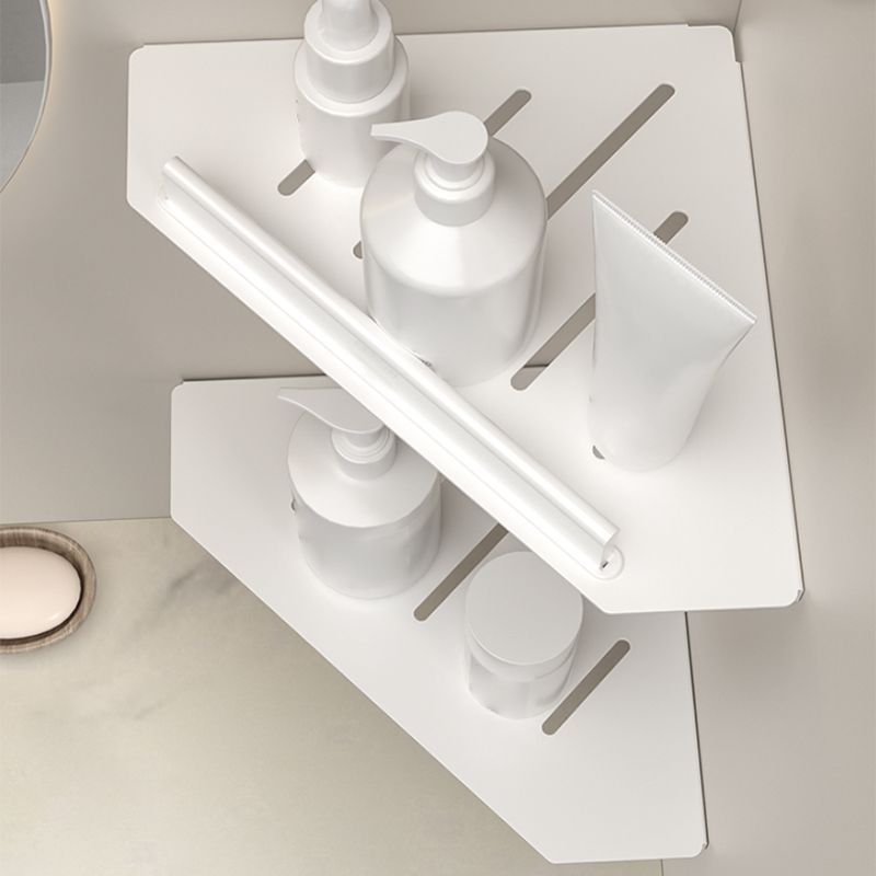 Modern White Bath Hardware Set Bath Shelf Paper Holder Bathroom Accessory Kit Clearhalo 'Bathroom Hardware Sets' 'Bathroom Hardware' 'Bathroom Remodel & Bathroom Fixtures' 'bathroom_hardware_sets' 'Home Improvement' 'home_improvement' 'home_improvement_bathroom_hardware_sets' 1200x1200_eedf51b6-3509-4fc3-9468-31ba60966ad7