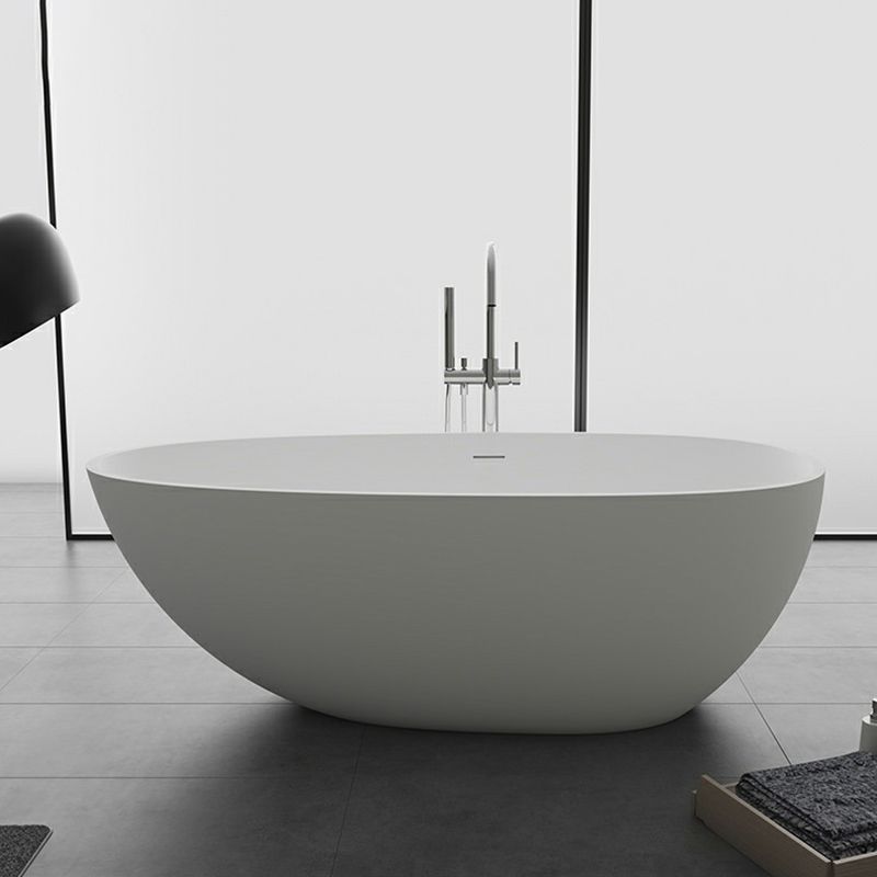 Modern Stone Soaking Bathtub Antique Finish Freestanding Bath Tub Clearhalo 'Bathroom Remodel & Bathroom Fixtures' 'Bathtubs' 'Home Improvement' 'home_improvement' 'home_improvement_bathtubs' 'Showers & Bathtubs' 1200x1200_ef0b1da2-4bff-46de-81e1-cb1a560b2a19