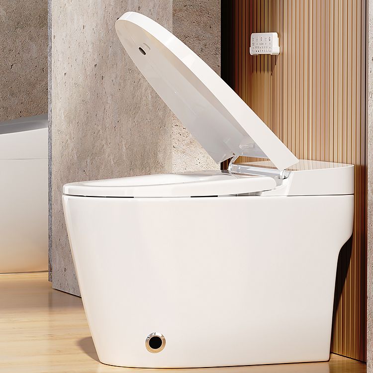 Contemporary Floor Mount Bidet White Ceramic with Bidet And Seat Horizontal Clearhalo 'Bathroom Remodel & Bathroom Fixtures' 'Bidets' 'Home Improvement' 'home_improvement' 'home_improvement_bidets' 'Toilets & Bidets' 1200x1200_ef256539-7eb0-4538-ad72-51bf3a79ccbb