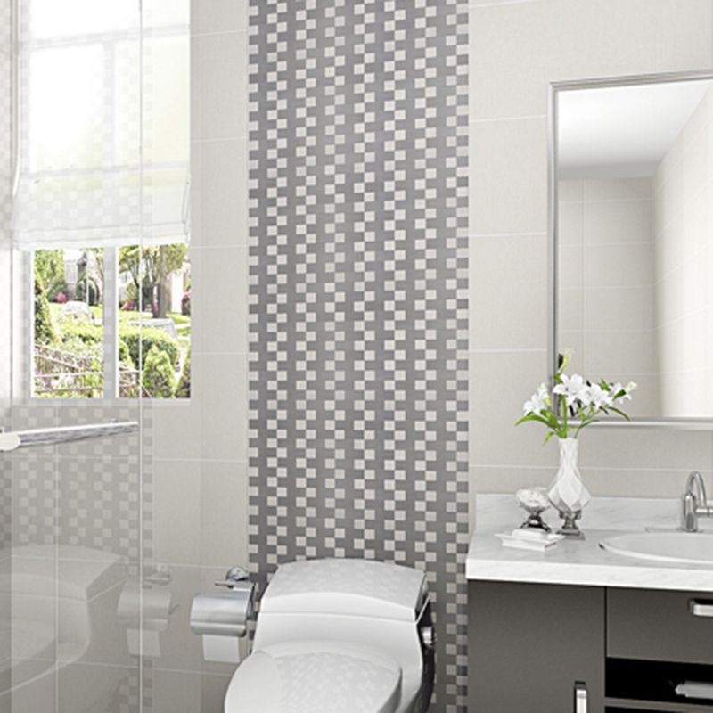 Square Peel & Stick Mosaic Tile Waterproof Mosaic Tile Wallpaper Clearhalo 'Flooring 'Home Improvement' 'home_improvement' 'home_improvement_peel_stick_blacksplash' 'Peel & Stick Backsplash Tile' 'peel_stick_blacksplash' 'Walls & Ceilings' Walls and Ceiling' 1200x1200_ef980f2b-53d4-499e-9e41-c465b45d0e1d