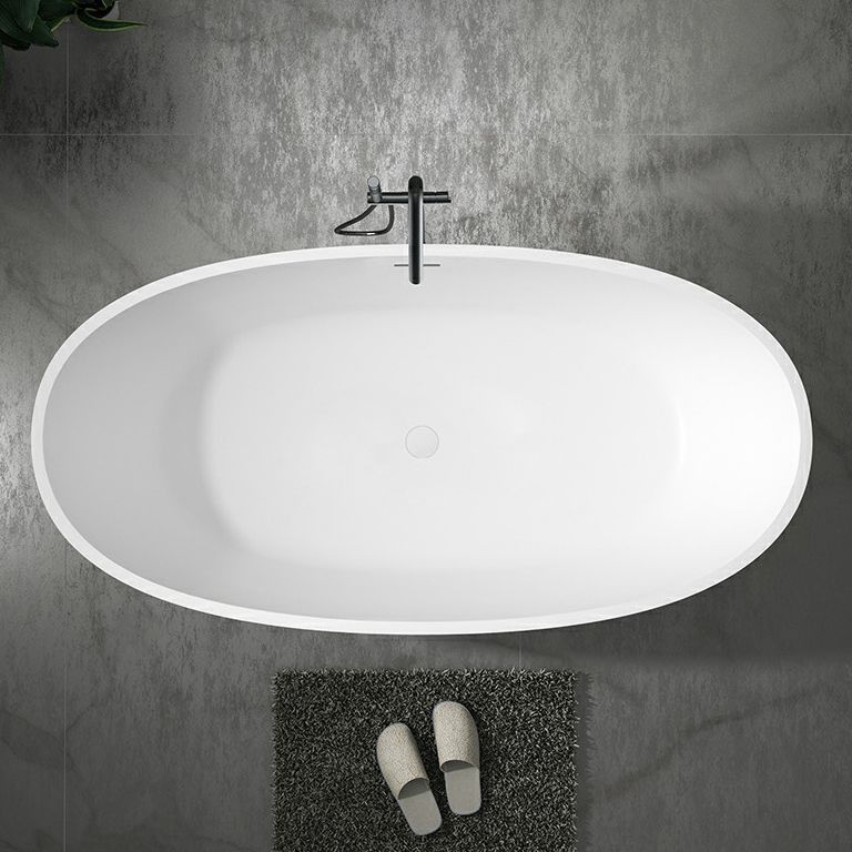 Stone Soaking Modern Bathtub Antique Finish Freestanding Bath Tub Clearhalo 'Bathroom Remodel & Bathroom Fixtures' 'Bathtubs' 'Home Improvement' 'home_improvement' 'home_improvement_bathtubs' 'Showers & Bathtubs' 1200x1200_eff75f9c-3343-493f-9c8d-216dbed56594