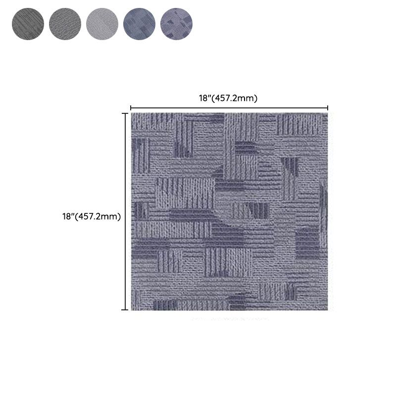 Square PVC Flooring Low Gloss Peel and Stick Waterproof Vinyl Flooring for Living Room Clearhalo 'Flooring 'Home Improvement' 'home_improvement' 'home_improvement_vinyl_flooring' 'Vinyl Flooring' 'vinyl_flooring' Walls and Ceiling' 1200x1200_f052f252-ed58-4719-be80-b8902fe0776b