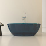 Flat Bottom Oval Soaking Bathtub Antique Finish Modern Bath Tub Clearhalo 'Bathroom Remodel & Bathroom Fixtures' 'Bathtubs' 'Home Improvement' 'home_improvement' 'home_improvement_bathtubs' 'Showers & Bathtubs' 1200x1200_f05b615e-1537-49c8-b2e9-7c86bcce3458