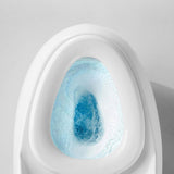 Gray & White Ceramic Toilet Seat Bidet Round 26.4" H Bidet Seat Clearhalo 'Bathroom Remodel & Bathroom Fixtures' 'Bidets' 'Home Improvement' 'home_improvement' 'home_improvement_bidets' 'Toilets & Bidets' 1200x1200_f067b1ee-4bd9-4459-8487-0867011dfd76