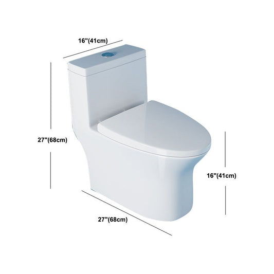 White Elongated One-Piece Toilet Siphon Jet Water Saving Flush Toilet with Toilet Seat Clearhalo 'Bathroom Remodel & Bathroom Fixtures' 'Home Improvement' 'home_improvement' 'home_improvement_toilets' 'Toilets & Bidets' 'Toilets' 1200x1200_f086d00e-3600-4f54-a961-6fa2b6e53ab8