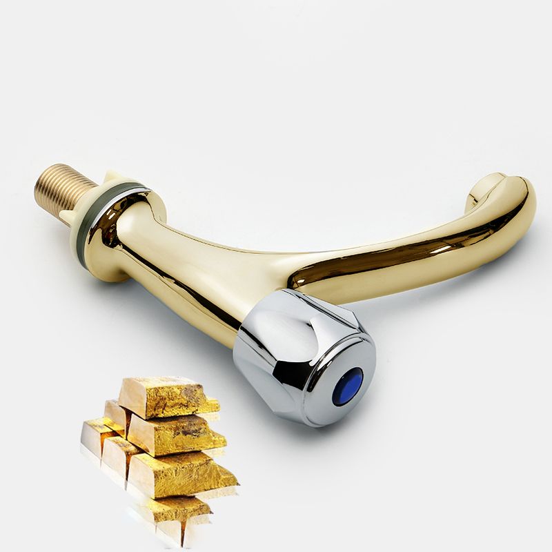 Contemporary Centerset Faucet Knob Handle Low Arc Solid Brass Faucet Clearhalo 'Bathroom Remodel & Bathroom Fixtures' 'Bathroom Sink Faucets' 'Bathroom Sinks & Faucet Components' 'bathroom_sink_faucets' 'Home Improvement' 'home_improvement' 'home_improvement_bathroom_sink_faucets' 1200x1200_f1069d64-d27a-41ea-b8b0-bd0c230d22e5