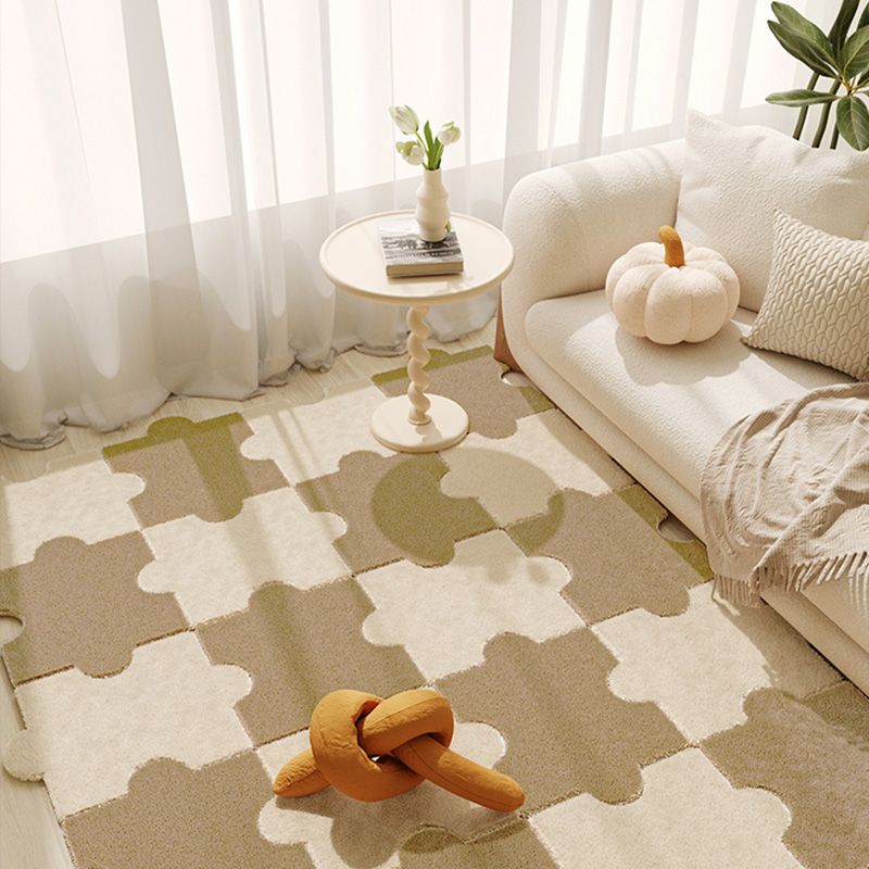 Modern Loose Lay Carpet Tile Solid Color Non-Skid Carpet Floor Tile Clearhalo 'Carpet Tiles & Carpet Squares' 'carpet_tiles_carpet_squares' 'Flooring 'Home Improvement' 'home_improvement' 'home_improvement_carpet_tiles_carpet_squares' Walls and Ceiling' 1200x1200_f13246b8-599c-460c-b136-f7d7d4e7c68b