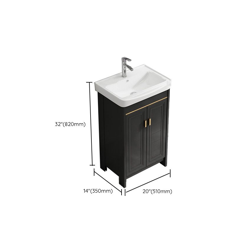 Free Standing Vanity Sink Ceramic Sink Drawers Faucet Vanity Set with Mirror Clearhalo 'Bathroom Remodel & Bathroom Fixtures' 'Bathroom Vanities' 'bathroom_vanities' 'Home Improvement' 'home_improvement' 'home_improvement_bathroom_vanities' 1200x1200_f186137e-2b14-49b5-9c03-b88725ac0627