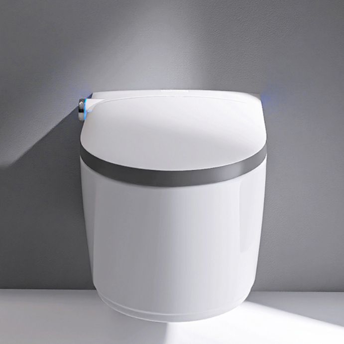 Horizontal Elongated Wall Mounted Bidet with Wireless Remote Control Clearhalo 'Bathroom Remodel & Bathroom Fixtures' 'Bidets' 'Home Improvement' 'home_improvement' 'home_improvement_bidets' 'Toilets & Bidets' 1200x1200_f1a193f1-4db9-4750-84a6-e5452eea2fa2