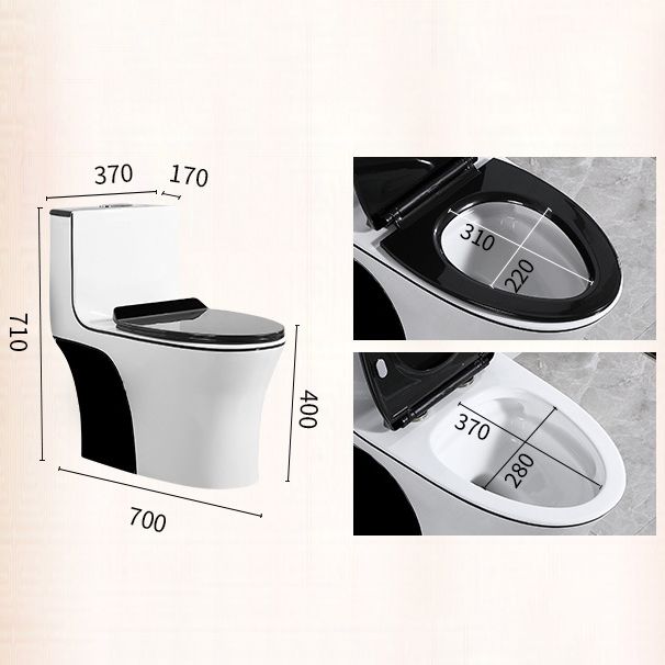 Modern Floor Mounted Toilet Bowl One-Piece Toilet for Washroom Clearhalo 'Bathroom Remodel & Bathroom Fixtures' 'Home Improvement' 'home_improvement' 'home_improvement_toilets' 'Toilets & Bidets' 'Toilets' 1200x1200_f20a1682-9ab9-4c68-a44f-673a75c755fa