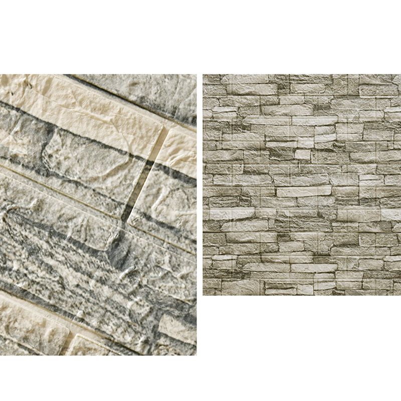 3D Artificial Brick Wall Panel Industrial Style Home Living Room Wall Plate(10-Pack) Clearhalo 'Flooring 'Home Improvement' 'home_improvement' 'home_improvement_wall_paneling' 'Wall Paneling' 'wall_paneling' 'Walls & Ceilings' Walls and Ceiling' 1200x1200_f23abb0f-61d1-4de8-994e-e3b56e418e58