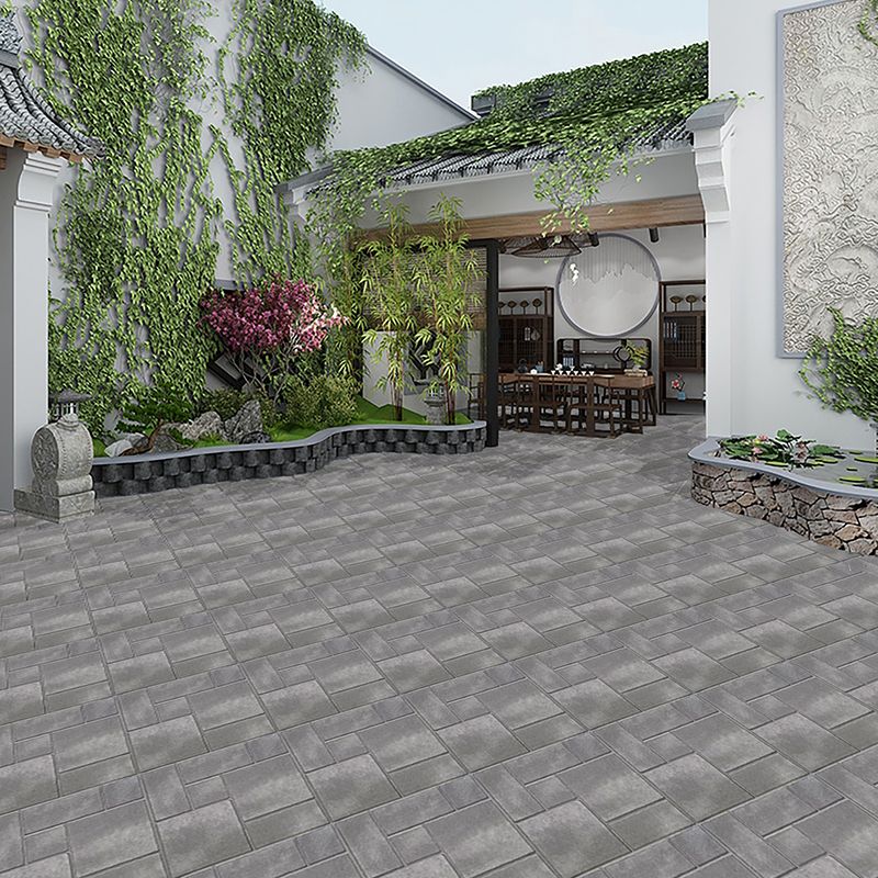 Modern Outdoor Floor Tile Square Straight Edge Vintage Floor Tile Clearhalo 'Floor Tiles & Wall Tiles' 'floor_tiles_wall_tiles' 'Flooring 'Home Improvement' 'home_improvement' 'home_improvement_floor_tiles_wall_tiles' Walls and Ceiling' 1200x1200_f252a620-e78e-479b-b3b5-16382f4f1a13