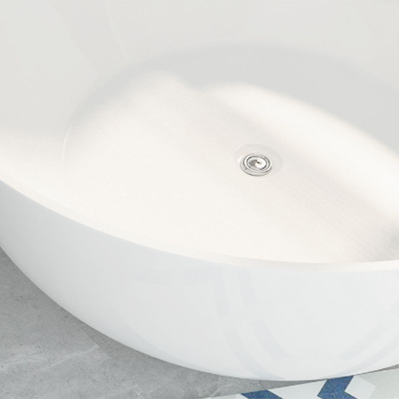 Acrylic Round Tub Soaking Freestanding Bathtub , 23.62-inch Tall Clearhalo 'Bathroom Remodel & Bathroom Fixtures' 'Bathtubs' 'Home Improvement' 'home_improvement' 'home_improvement_bathtubs' 'Showers & Bathtubs' 1200x1200_f2ca625a-e03b-423a-b745-4dec389befbc